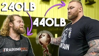 WORLD'S STRONGEST MAN MAKES BODYBUILDER LOOK SMALL