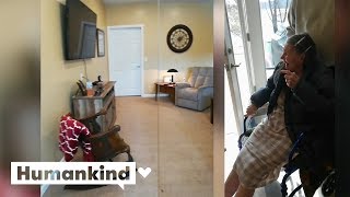 Son Surprises Parents With Custom Living Space