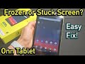 Onn Tablet: Frozen or Stuck Screen? Easy Fix!