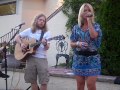 Kimberlie Helton and Eric Wood perform Adele's, "Rollin' in the Deep" acoustic at the Crown Winery.