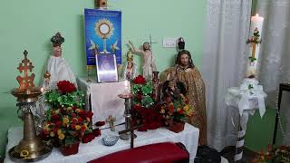 15 April '21 - Sevrn Sorrows Chaplet followed by 9 Memorares to Our Lady the Tear of Joy....