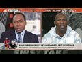 Terrell Owens confronts Stephen A. over Colin Kaepernick criticisms | First Take
