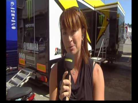 Suzi Perry nipping out to MotoGP