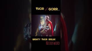 Thor And Gorr Fight Scene Thor Love And Thunder