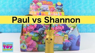 Paul vs Shannon Trolls Series 7 Blind Bag Challenge Toy Review | PSToyReviews