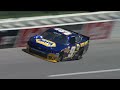 Elliott hits wall with flat tire while leading