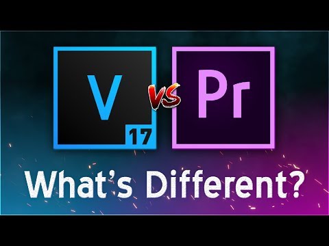 VEGAS Pro 17 VS Premiere Pro 2019 - What's Different