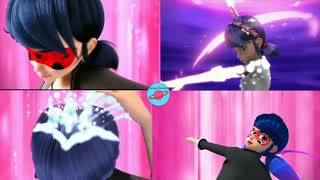 Miraculous All Marinette Together Transformation Ladybug Aqua Ladybug Maltymouse Ice Ladybug