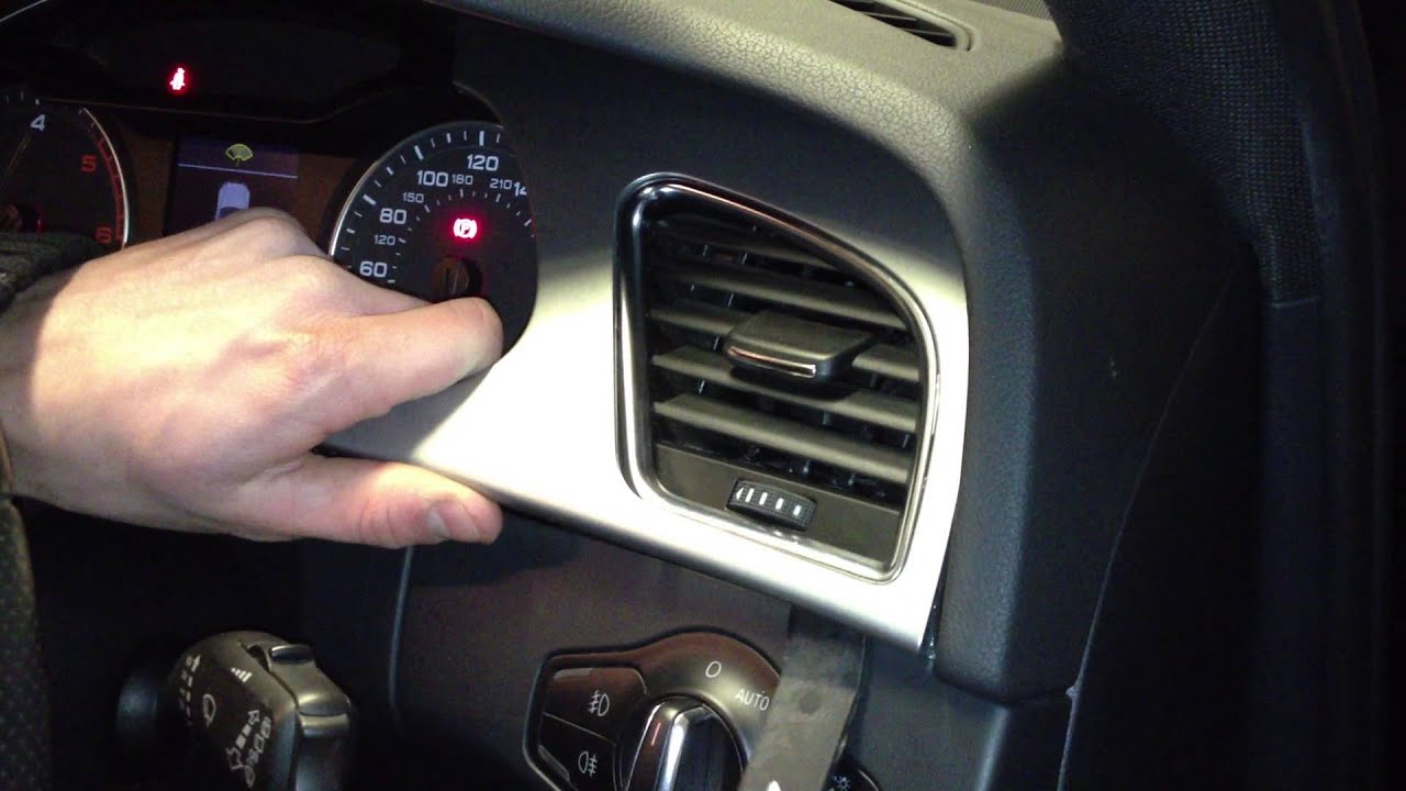 Audi A4/S4 B8 Speedo and Air Vent Trim Removal with a Bojo Tool Car Detailing YouTube