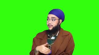 Woman With A Full Beard Says It’s Hard For Her To Find A Man Green Screen