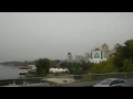 Видео Днепр з вакна вагона метро/Dnieper River in Kyiv.mp4