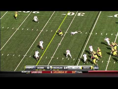 2010 Michigan highlights v. UConn (HD)