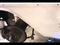 1972 Mercedes-Benz 220D fender repair - fiberglass