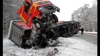 Scary Truck Crash Compilation #1