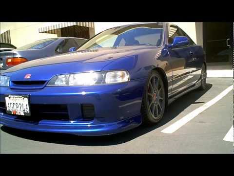 19941997 Acura Integra DC2 with JDM Front end conversion and Gun Metal gray