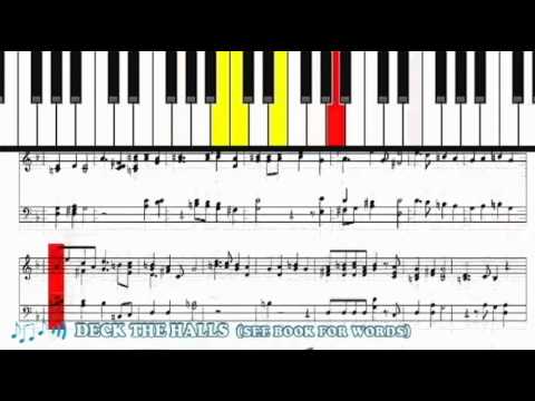 Deck the Halls Piano Sheet Music - Christmas Carols Book - YouTube