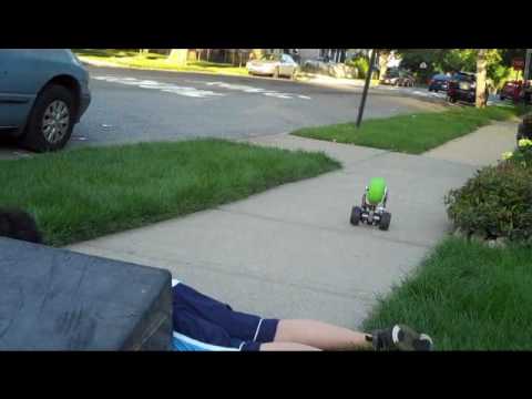 Air Rebound Jumps Over Anthony Me Jumping My Tyco Air Rebound Rc Over Anthony