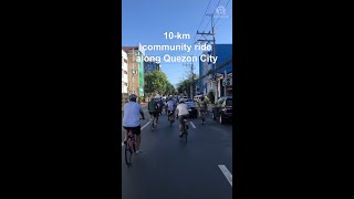 Labor Day Bike Ride In Quezon City