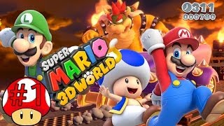 ABM: Super Mario 3D World (Walkthrough # 1) HD