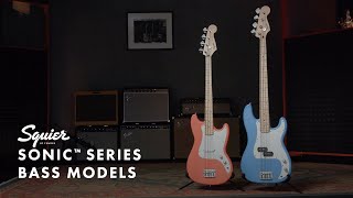 Exploring the Squier Sonic Series Bass Models | Fender