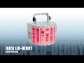 Ibiza LED-DERBY RGBW LED Light Effect DJ Stage Pro