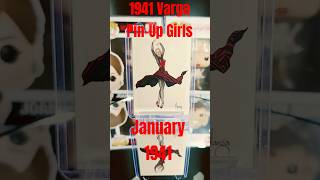 Varga Calendar Pin-Up Girls January 1941