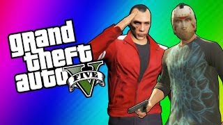 GTA 5 Online: Best Mission Ever - Windmills, Pantos, Big Explosions (GTA 5 Funny