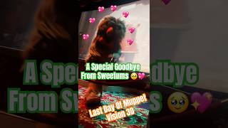 A Special Farewell Message From Sweetums On Muppet Vision 3Ds Last Day