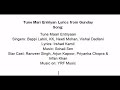 Tune Maari Entriyaan Song Lyrics Gunday