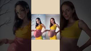 Baby Mama Cute Cool Magic Dance Anime Before And After Pregnancy Tiktok By Anya Kova