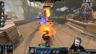 Smite: ZEUS IS THE COUNTER TO ACHILLES SOLO! | Incon