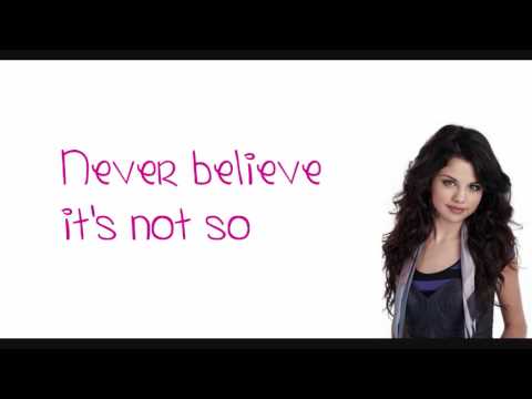 Sick  Lyrics Selena Gomez on Selena Gomez   The Scene   Sick Of You   Lyrics On Screen