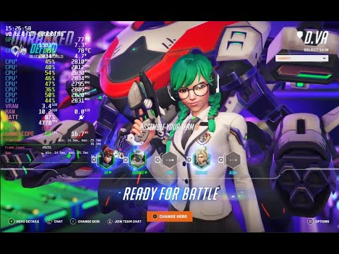 Overwatch 2 - Steam deck - 60 FPS benchmark