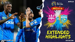 Extended Highlights | Barbados Royals vs St Lucia Kings | CPL 2023