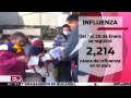 Secretaría de Salud confirma 2 mil 214 casos de influenza  / Titulares con Vianey Esquinca