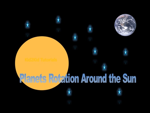 Planets Orbit| Science | Kid2Kid Tutorials