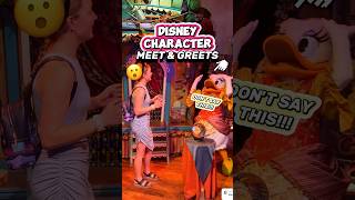 Dont Say This To Disney Characters Unexpected Reactions At Meet & Greets