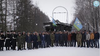 Памяти 6 роты - Уфа, сквер Волна