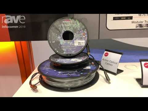 InfoComm 2019: tvONE Showcases the Magenta Research Active Optical Cables in HDMI and DisplayPort