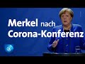 Coronavirus: Merkel zu neuen Regeln - Maximal zwei Personen e...