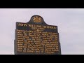 Titusville PA video: Heisman Trophy namesake in Titusville, PA - historical plaque