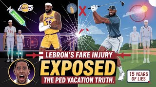 Lebron James Faked His Injury To Juice Up The Truth Nobodys Saying Hybrid Pov Hot Take