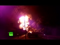 Canada Inferno video: Close-up footage of fuel train explosion in Quebec