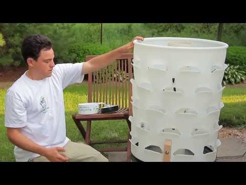 DI system: Pvc aquaponics tower Diy