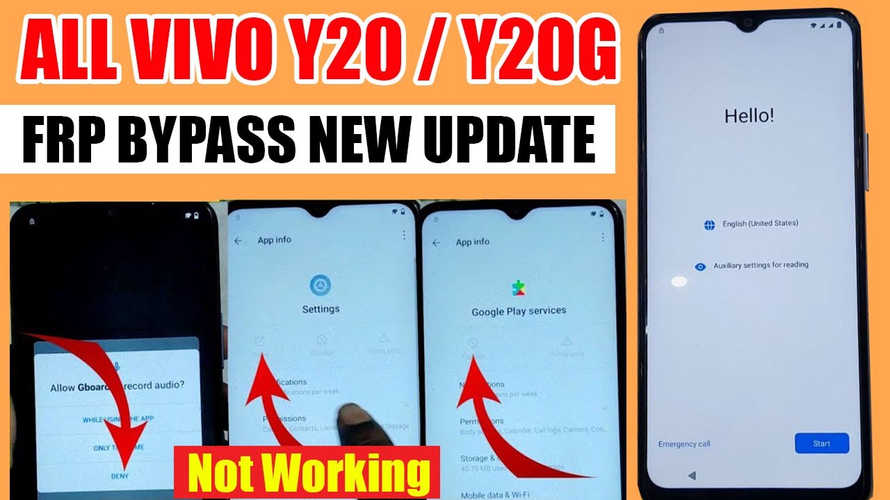 Vivo y20 FRP Bypass Without PC New Update | All Old Vivo y20 FRP Bypass Without PC New Update | All Old