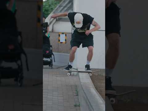 Max Habanec Battles A Long Front Board In Tokyo