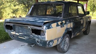 Restoration of a rusty car body / VAZ 2107