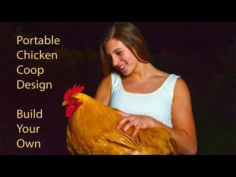 Portable Chicken Coop AKA Chicken Tractor, www.FredsFineFowl.com