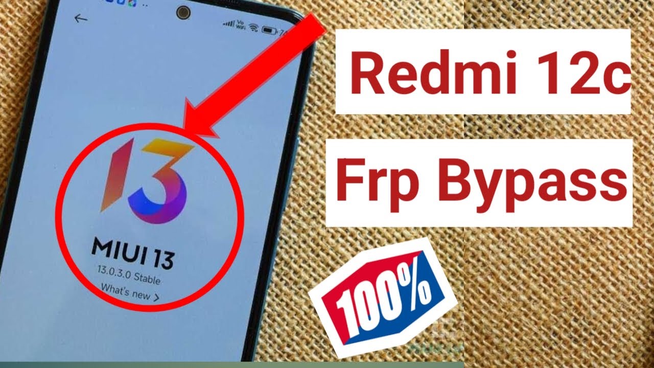 Redmi 12c Frp Bypass Miui 13 Without Pc | No Second Redmi 12c Frp Bypass Miui 13 Without Pc | No Second