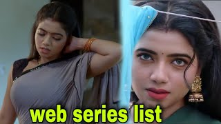 #WebSeries Actress Rekha Mona Sarkar Top 10 Web series list | Movies 4u